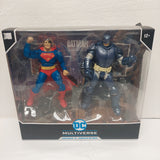 McFarlane Toys DC Multiverse Superman vs. Armored Batman Figures