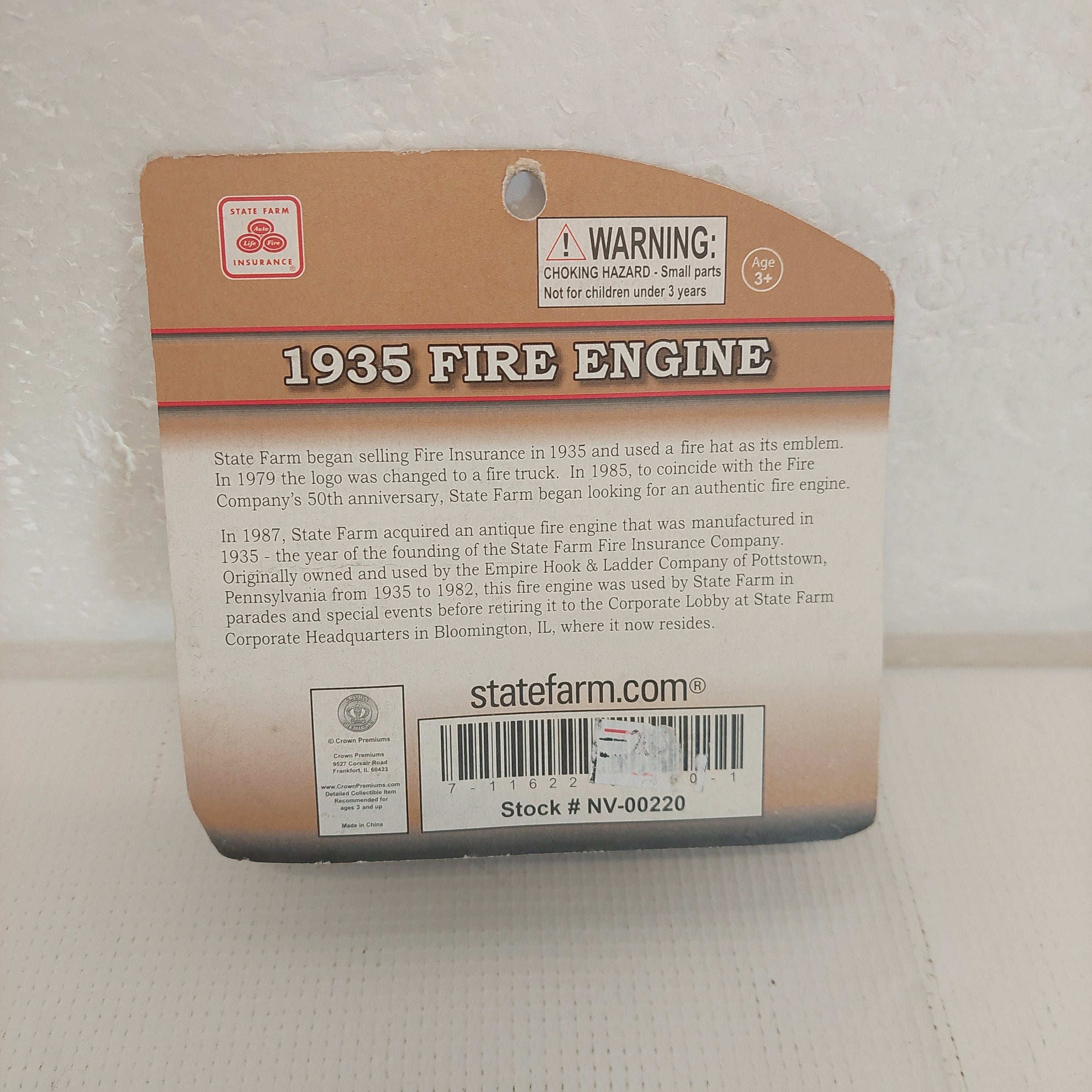 1935 State Farm Fire Engine Truck