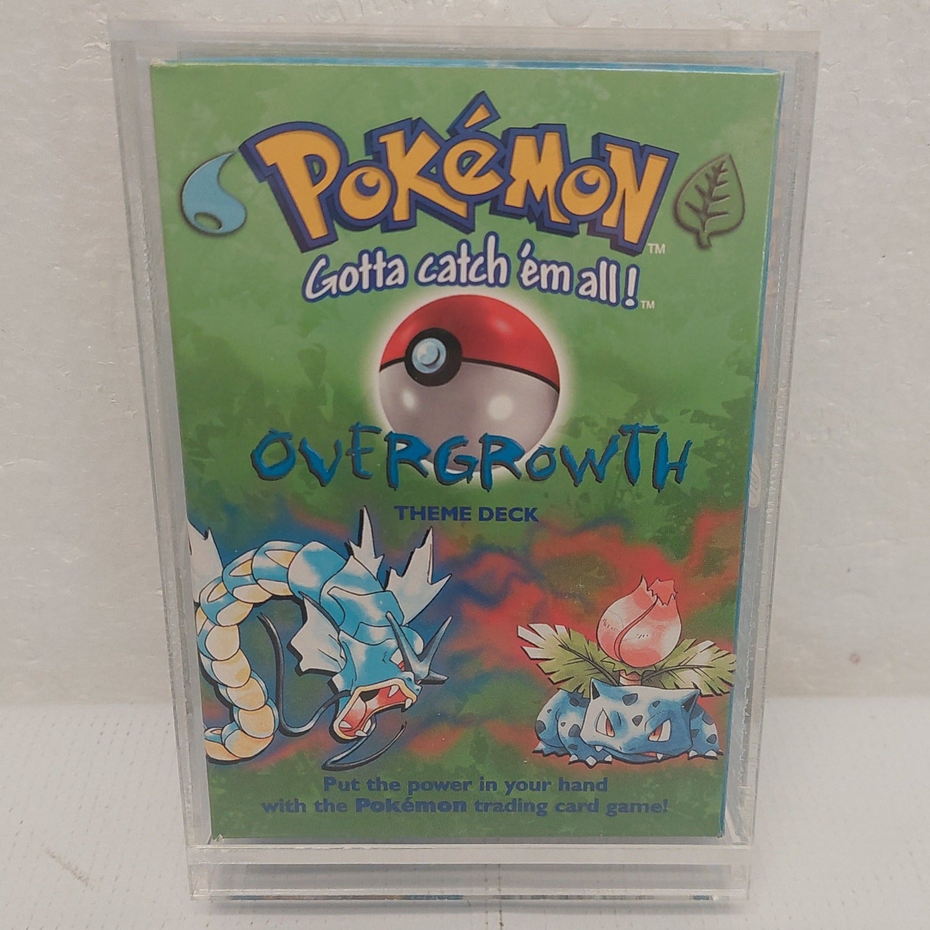 1999 Vintage Pokemon Overgrowth Box and Manual No Cards