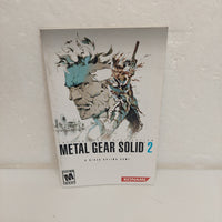 Metal Gear Solid 2 Instruction Manual ONLY