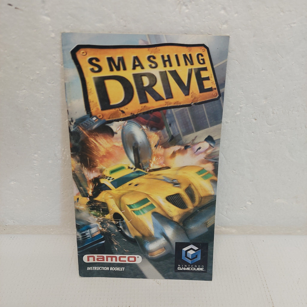 Smashing Drive Nintendo GameCube Manual ONLY