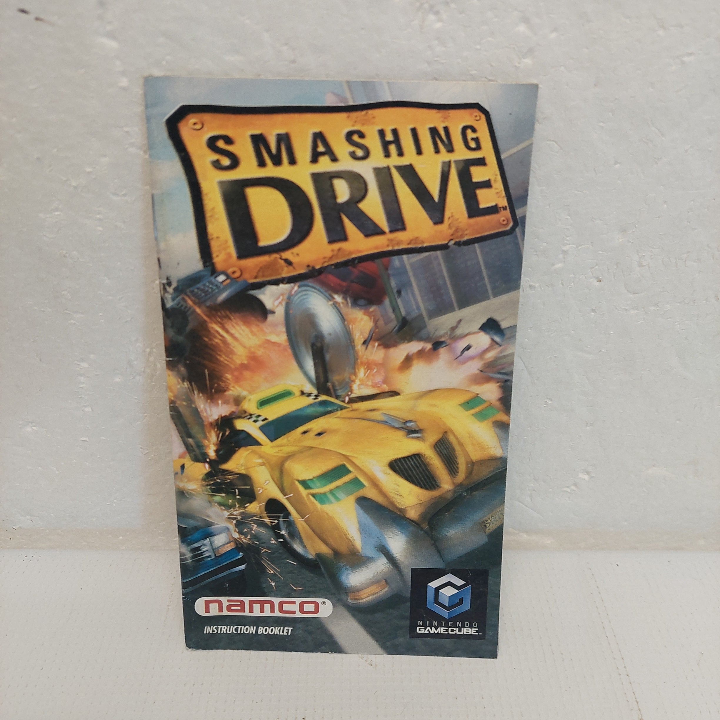 Smashing Drive Nintendo GameCube Manual ONLY