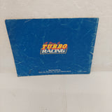 Al Unser Jr. Turbo Racing NES Manual ONLY