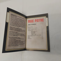 Max Payne Playstation 2 Manual ONLY