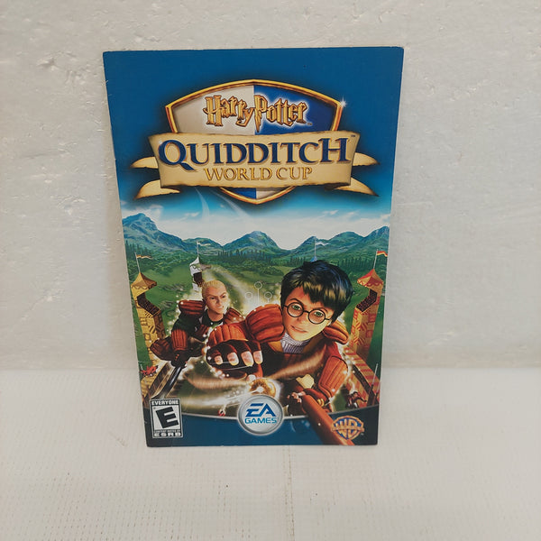 Harry Potter Quidditch World Cup Playstation 2 Manual ONLY