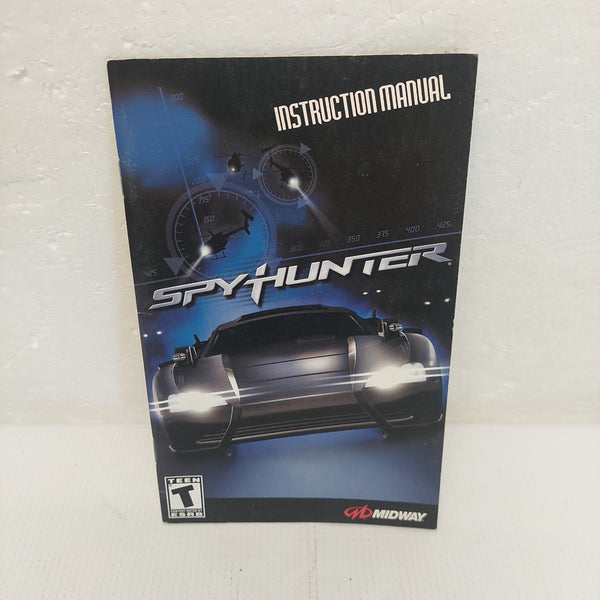 Spy Hunter Playstation 2 Manual ONLY