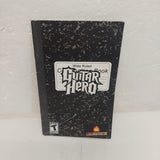 Guitar Hero Playstation 2 Manual ONLY