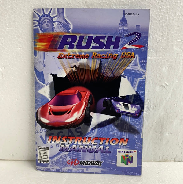 Rush 2 Manual ONLY