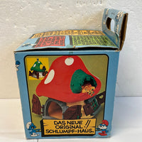 🍄 Vintage Smurfs Mushroom House - Schleich 1978