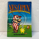 NES Open Tournament Golf Manual ONLY