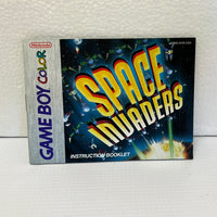 Space Invaders GBC Manual ONLY