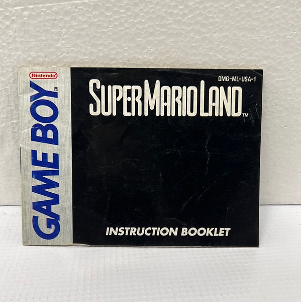 Super Mario Land Manual ONLY