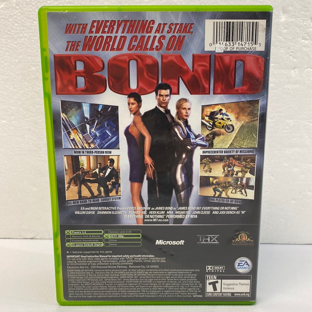 Xbox 007 Game