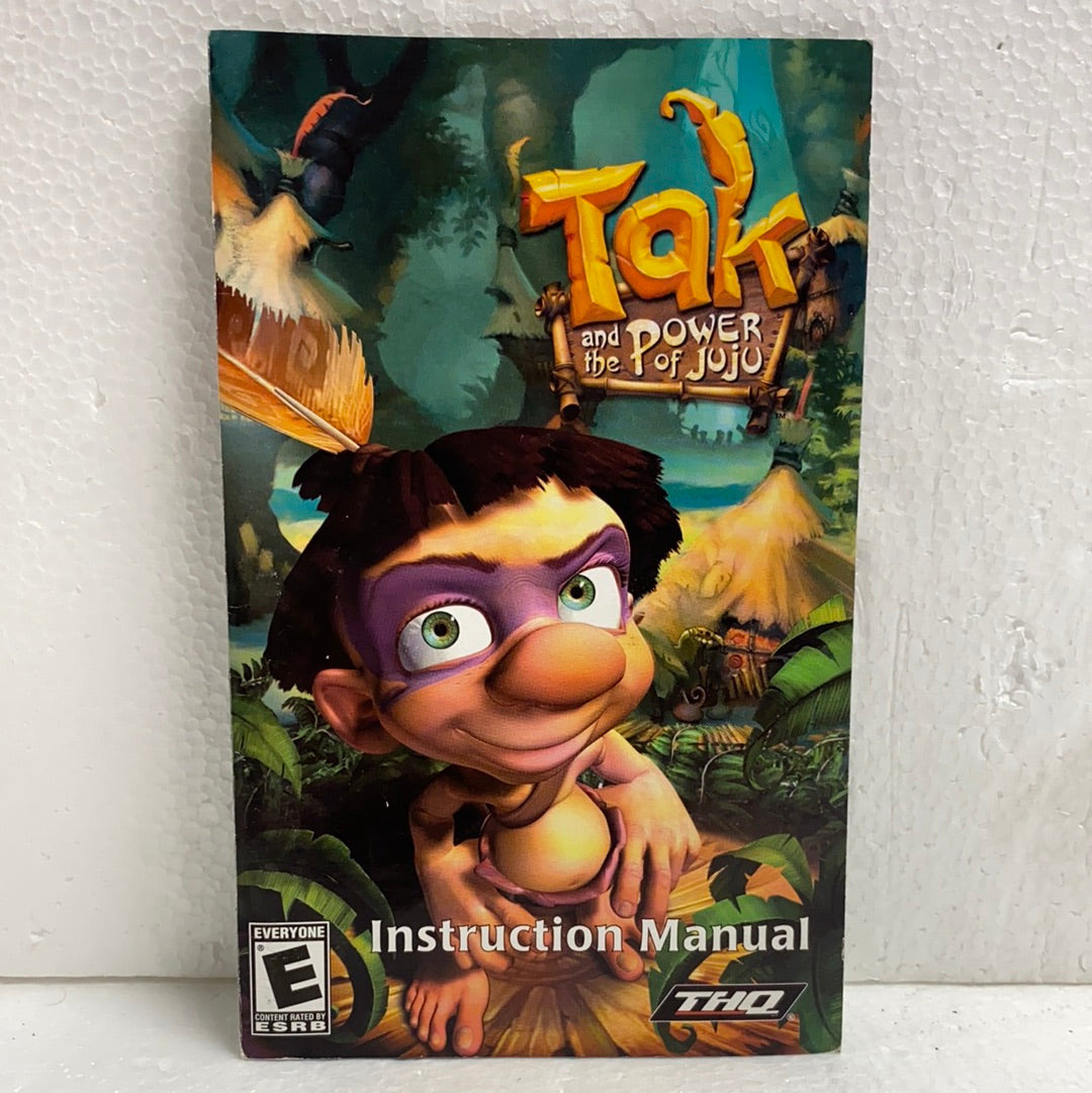 Ps2 Tak and the Power of Juju Instruction Manual ONLY – Retro Madness