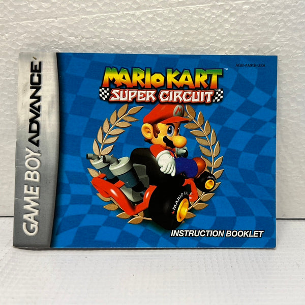 Mario Kart Super Circuit Manual ONLY