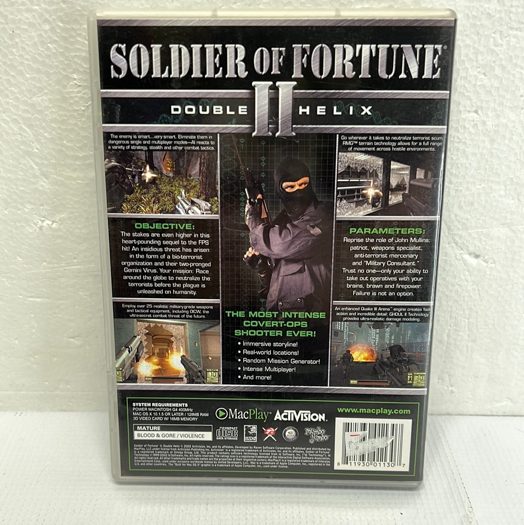 Soldier of Fortune II: Double Helix MacPlay PC Game