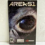PS2 Area 51 Instruction Manual ONLY