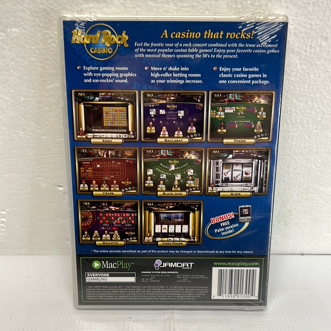 Hard Rock Casino MacPlay PC Game