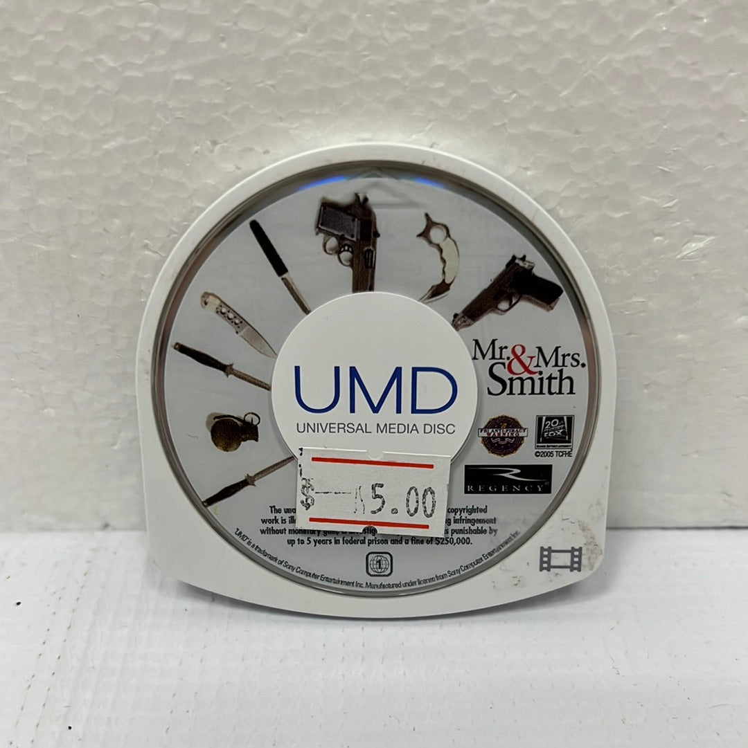 PSP Mr. & Mrs. Smith Movie UMD