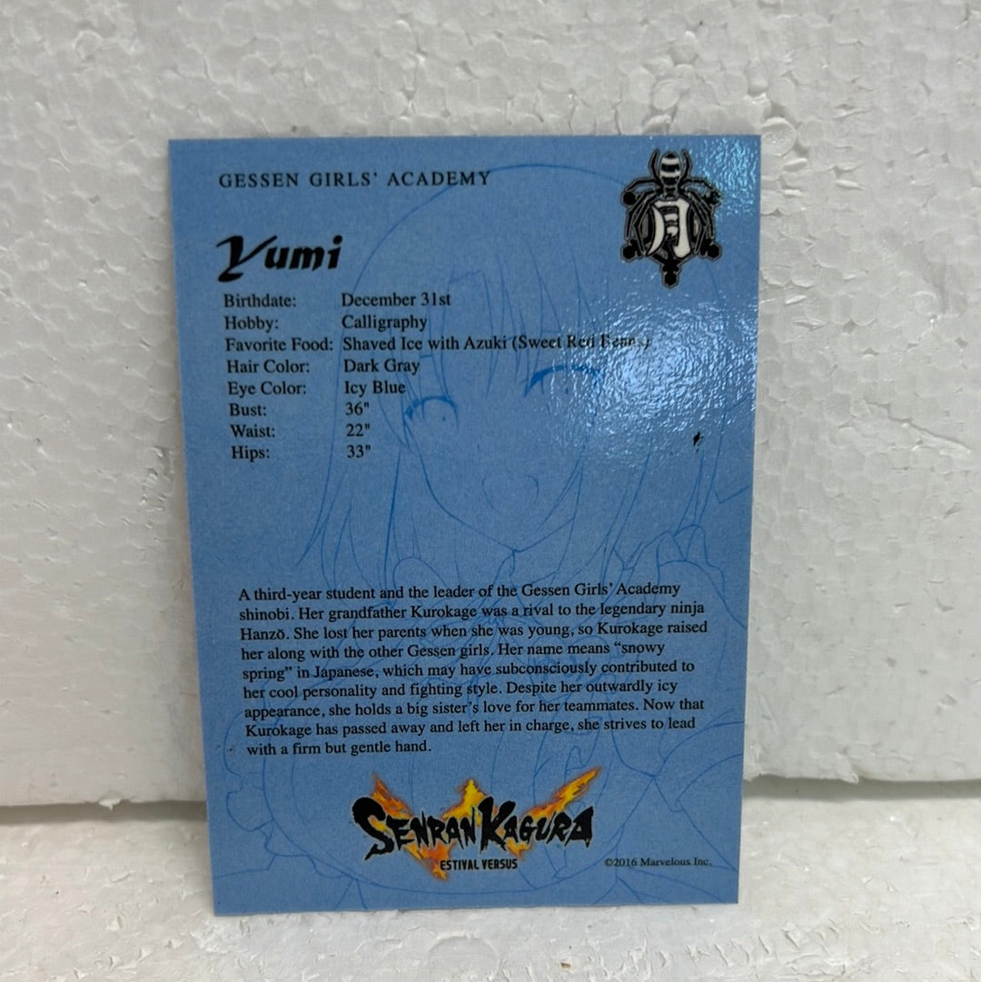 Senran Kagura Yumi Card