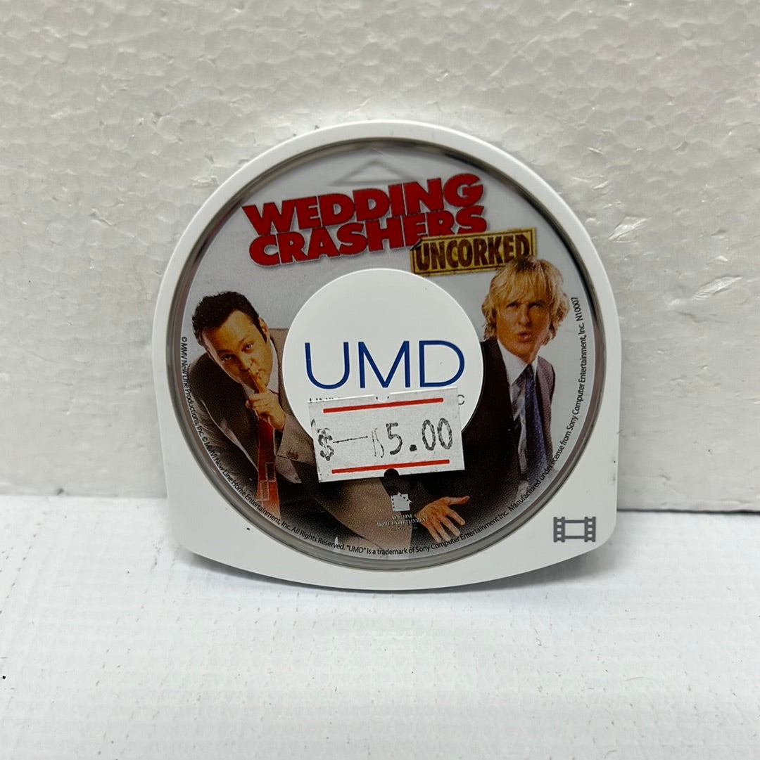 PSP Wedding Crashers Uncorked Movie UMD