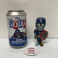 Funko Soda Zombie Captain America