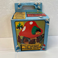 🍄 Vintage Smurfs Mushroom House - Schleich 1978