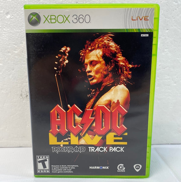 Xbox 360 ACDC Rockband Game